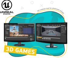 Unreal Engine 4. Игровой движок - Школа программирования для детей, компьютерные курсы для школьников, начинающих и подростков - KIBERone г. Новоалтайск