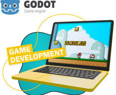Godot.  Основа создания легендарных игр - КИБЕРшкола программирования для детей, компьютерные курсы для школьников, начинающих и подростков - KIBERone г. Новоалтайск