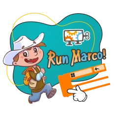 Квест – кодинг Run Marco! Учимся думать, как разработчик - КИБЕРшкола программирования для детей, компьютерные курсы для школьников, начинающих и подростков - KIBERone г. Новоалтайск