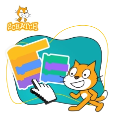 Scratch. Продвинутый уровень – создаём игры, как маленькие разработчики! - КИБЕРшкола программирования для детей, компьютерные курсы для школьников, начинающих и подростков - KIBERone г. Новоалтайск
