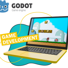 Godot.  Основа создания легендарных игр - КИБЕРшкола программирования для детей, компьютерные курсы для школьников, начинающих и подростков - KIBERone г. Новоалтайск