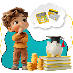 Финансовый интеллект вместе KIBERone - КИБЕРшкола программирования для детей, компьютерные курсы для школьников, начинающих и подростков - KIBERone г. Новоалтайск