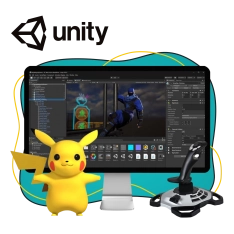 Мир игр на Unity 2D на популярном движке + AI-помощники - КИБЕРшкола программирования для детей, компьютерные курсы для школьников, начинающих и подростков - KIBERone г. Новоалтайск