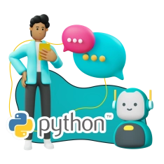 Умный чат-бот на Python на Telegram - КИБЕРшкола программирования для детей, компьютерные курсы для школьников, начинающих и подростков - KIBERone г. Новоалтайск